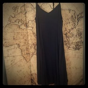 Navy/ Dark Blue Sleeveless Dress